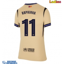 Barcelona Raphinha Belloli #11 Replica Away Shirt Ladies 2025-26 Short Sleeve